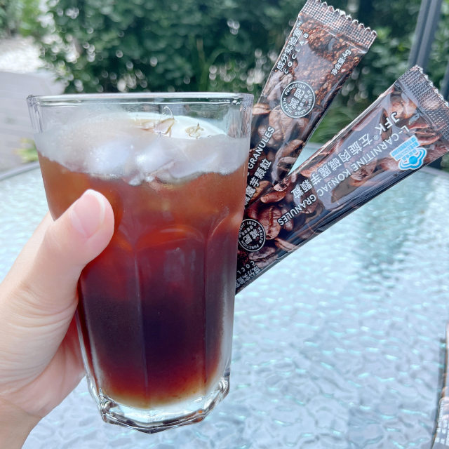 成分实验室左旋肉碱魔芋黑咖啡